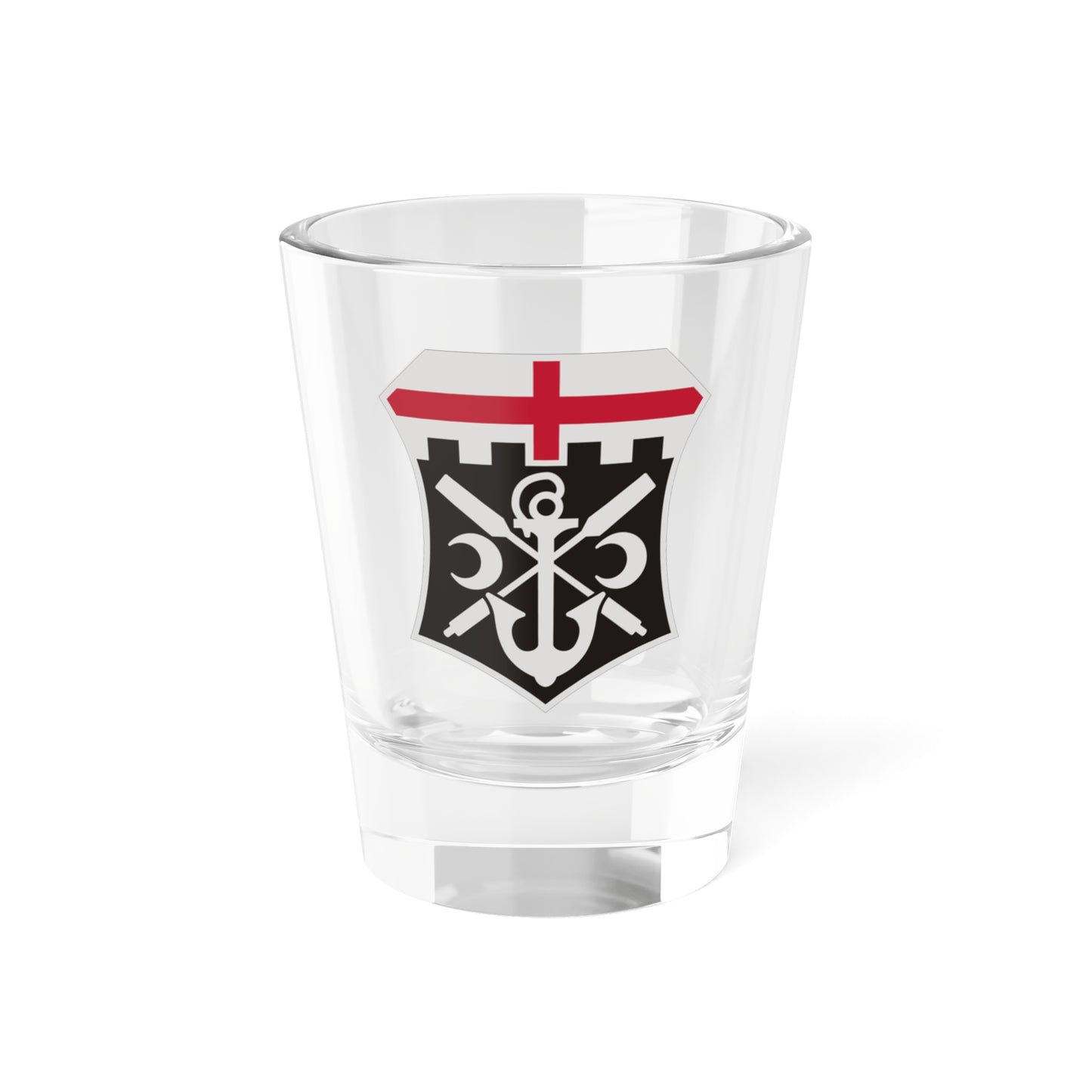 Verre à liqueur du 7e bataillon du génie (armée américaine) 1,5 oz