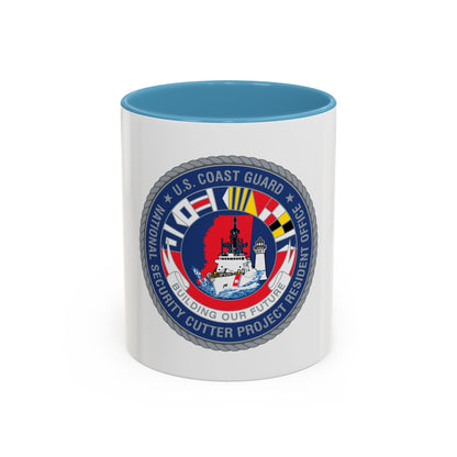 USCG NSCPRO (U.S. Coast Guard) Accent Coffee Mug