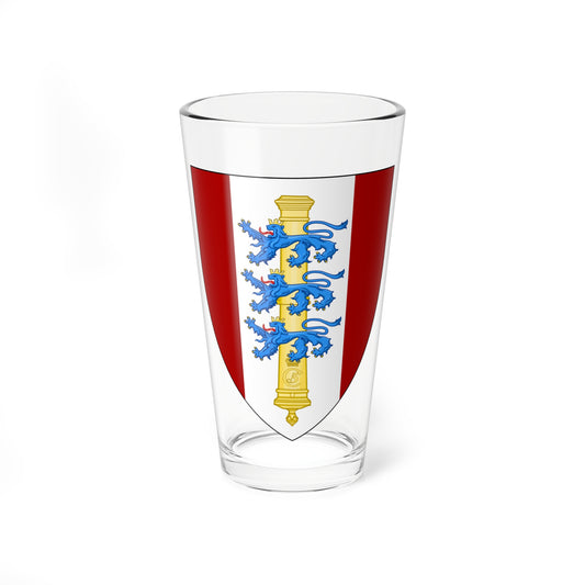 Emblem for the V-SJLAR (Denmark) (Coat of Arms) Pint Glass 16oz