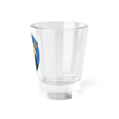 Escudo del municipio de Timana Huila (Colombia) (Coat of Arms) Shot Glass 1.5oz