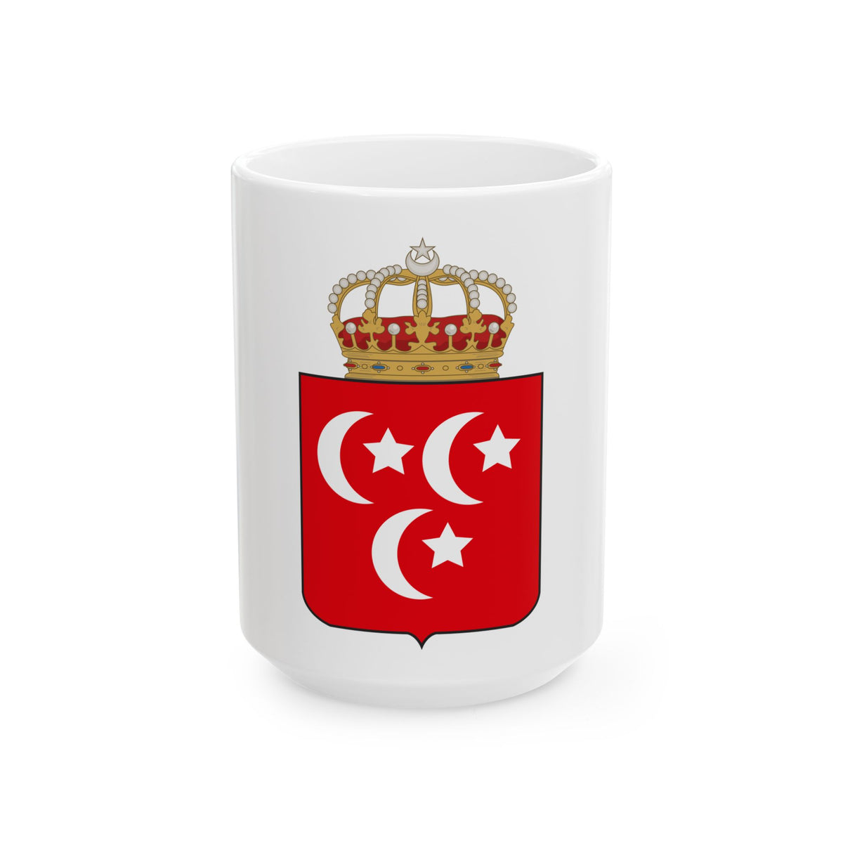 Coat of arms of the Khedive of Egypt - White Coffee Mug