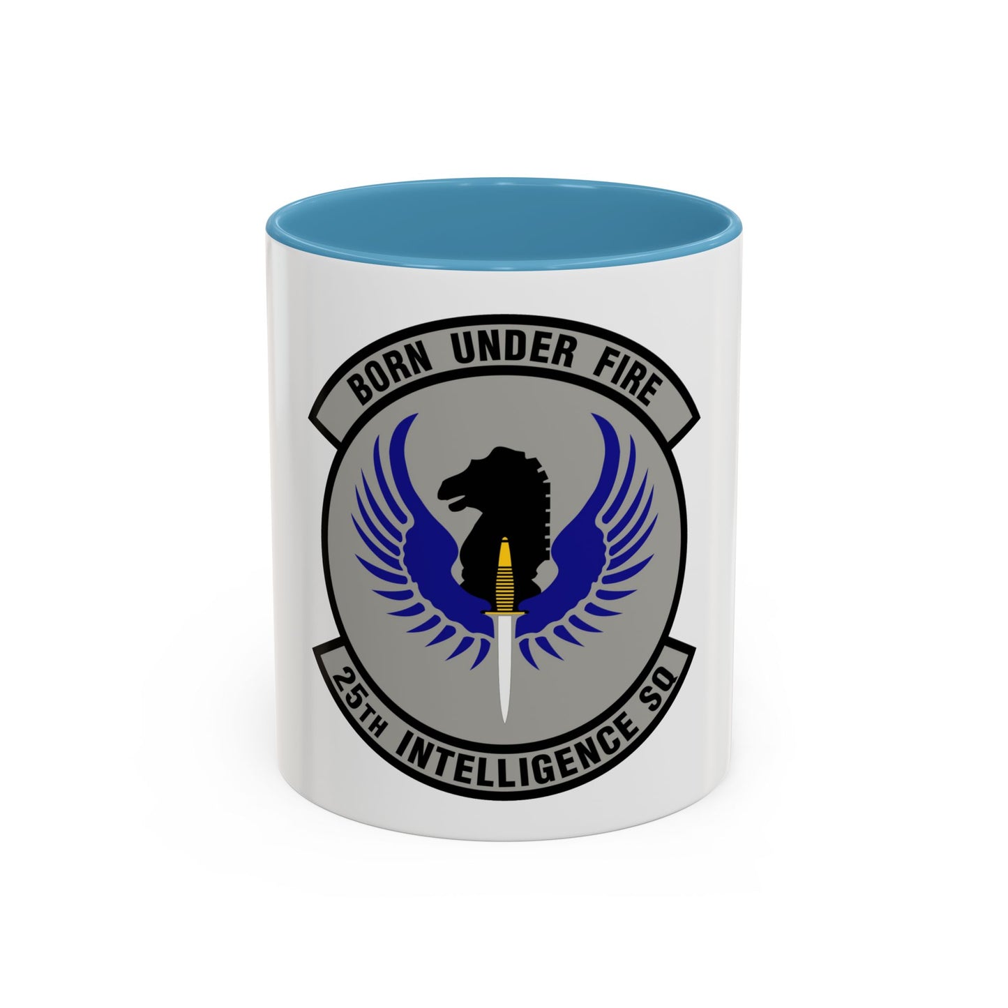 25 Intelligence Squadron AFISRA (U.S. Air Force) Accent Coffee Mug