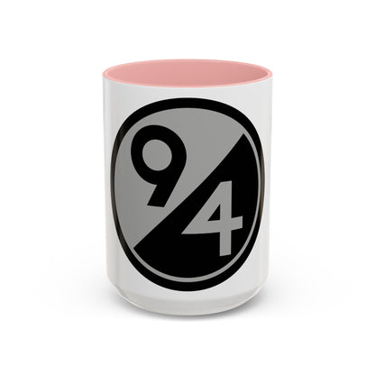 94th Regional Readiness Command SSI (U.S. Army) Accent Coffee Mug
