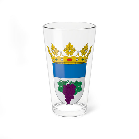 Escudo de Clarés de Ribota (Spain) (Coat of Arms) Pint Glass 16oz