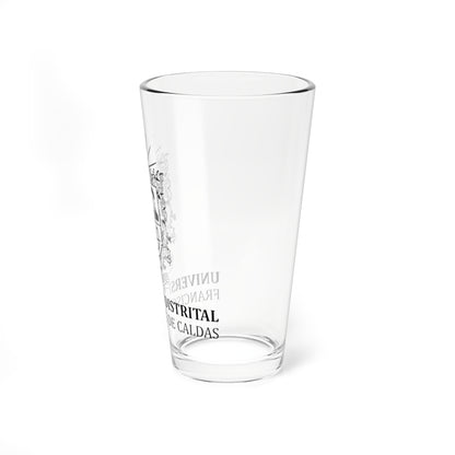 Escudo UD (Colombia) (Coat of Arms) Pint Glass 16oz