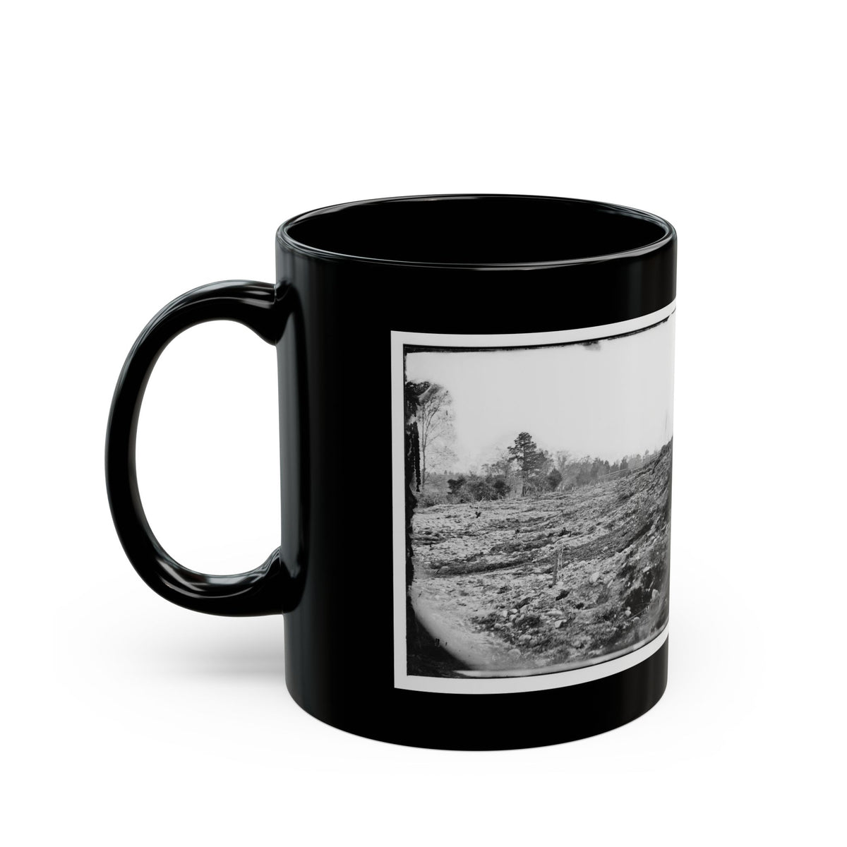 Cold Harbor, Va. View Of The Battlefield (U.S. Civil War) Black Coffee Mug