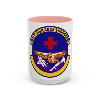 17 Operational Medical Readiness Squadron AETC (U.S. Air Force) Accent Coffee Mug