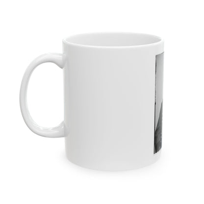 Portrait Of Maj. Gen. Robert C. Schenck, Officer Of The Federal Army (U.S. Civil War) White Coffee Mug