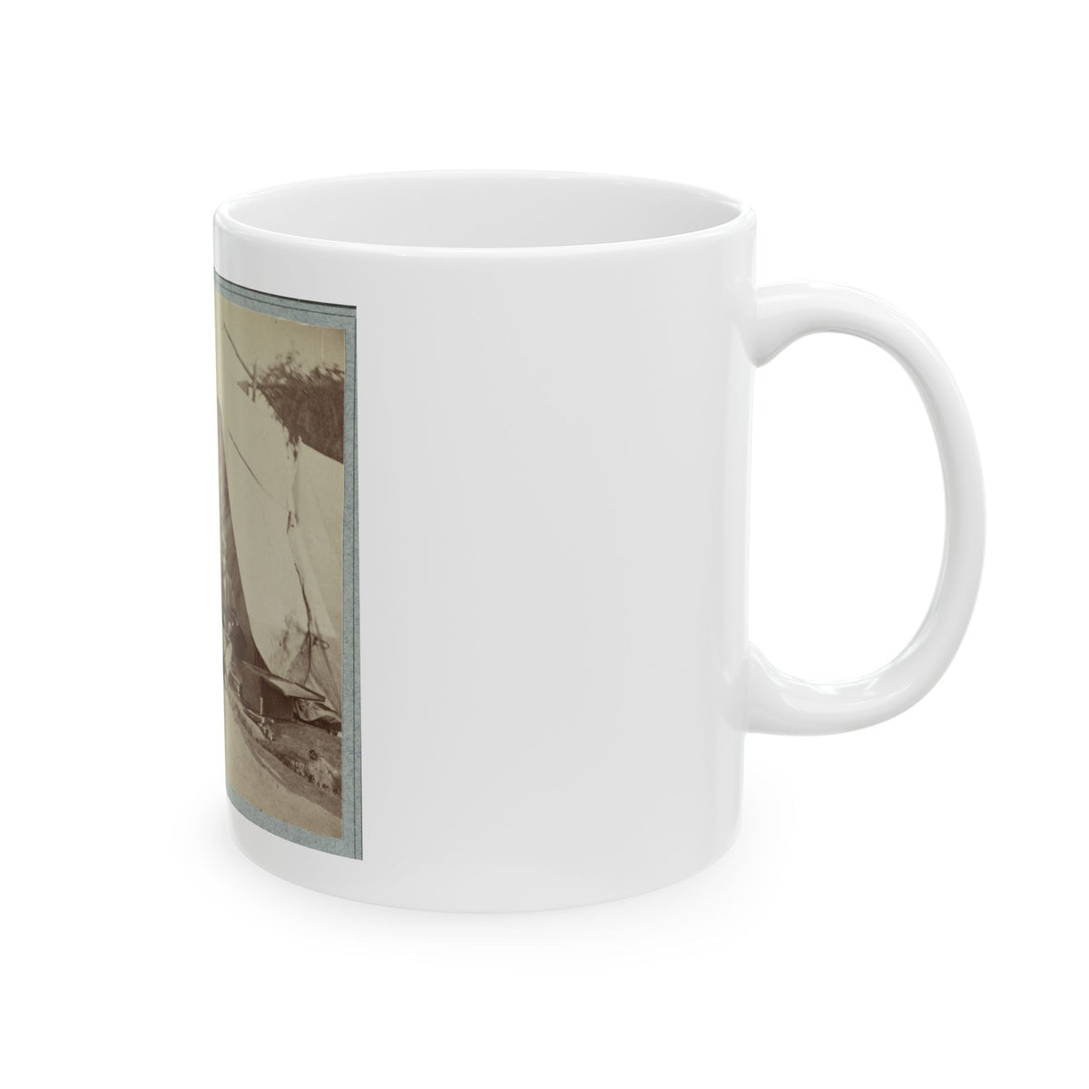 22d New York State Militia Near Harpers Ferry, Va., 1861 I.E.1862 (U.S. Civil War) White Coffee Mug