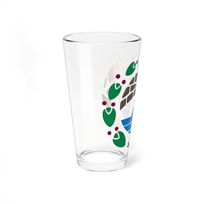 Emblem of Escaldes-Engordany (Andorra) (Coat of Arms) Pint Glass 16oz