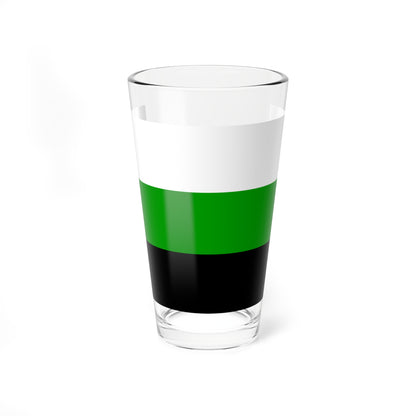 Flag of Ural (Russia) Pint Glass 16oz