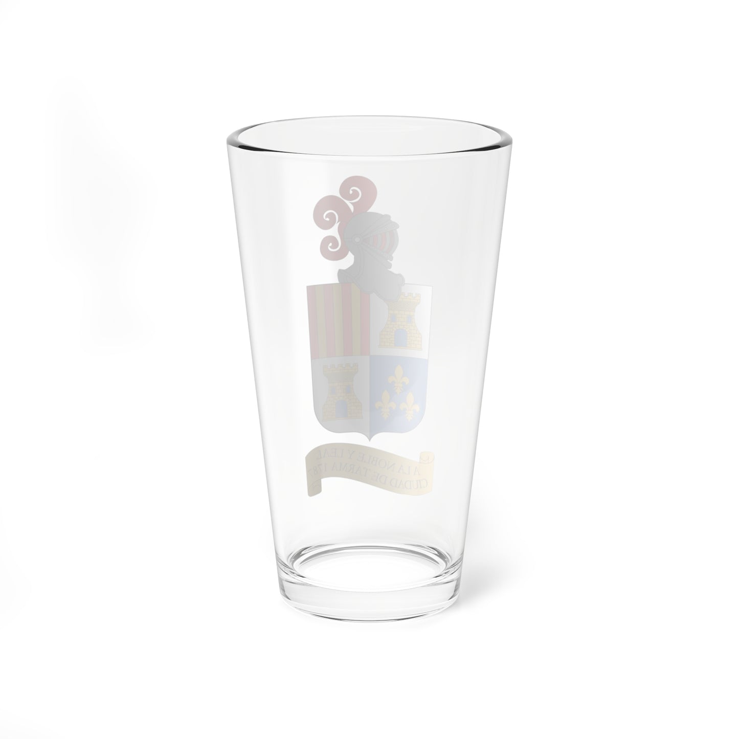 Escudo De Tarma (Peru) (Coat of Arms) Pint Glass 16oz