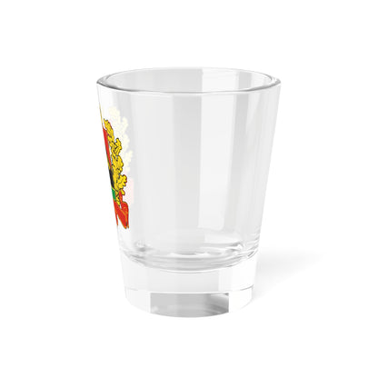 Coat of arms of Kemerovo Oblast 2002 (Russia) (Coat of Arms) Shot Glass 1.5oz