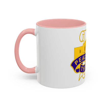 321 Civil Affairs Brigade 2 (U.S. Army) Accent Coffee Mug