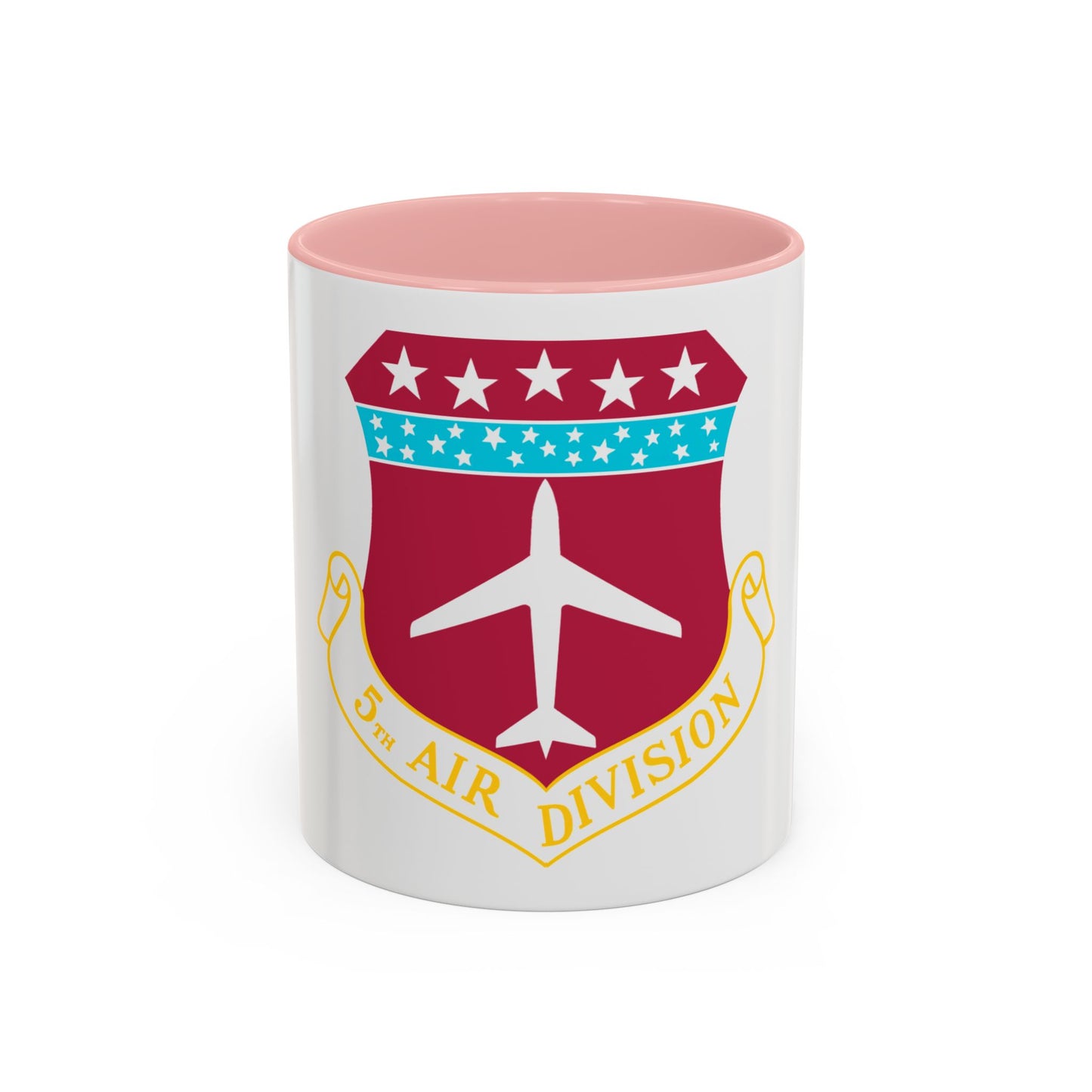 5th Air Division (U.S. Air Force) Accent Coffee Mug