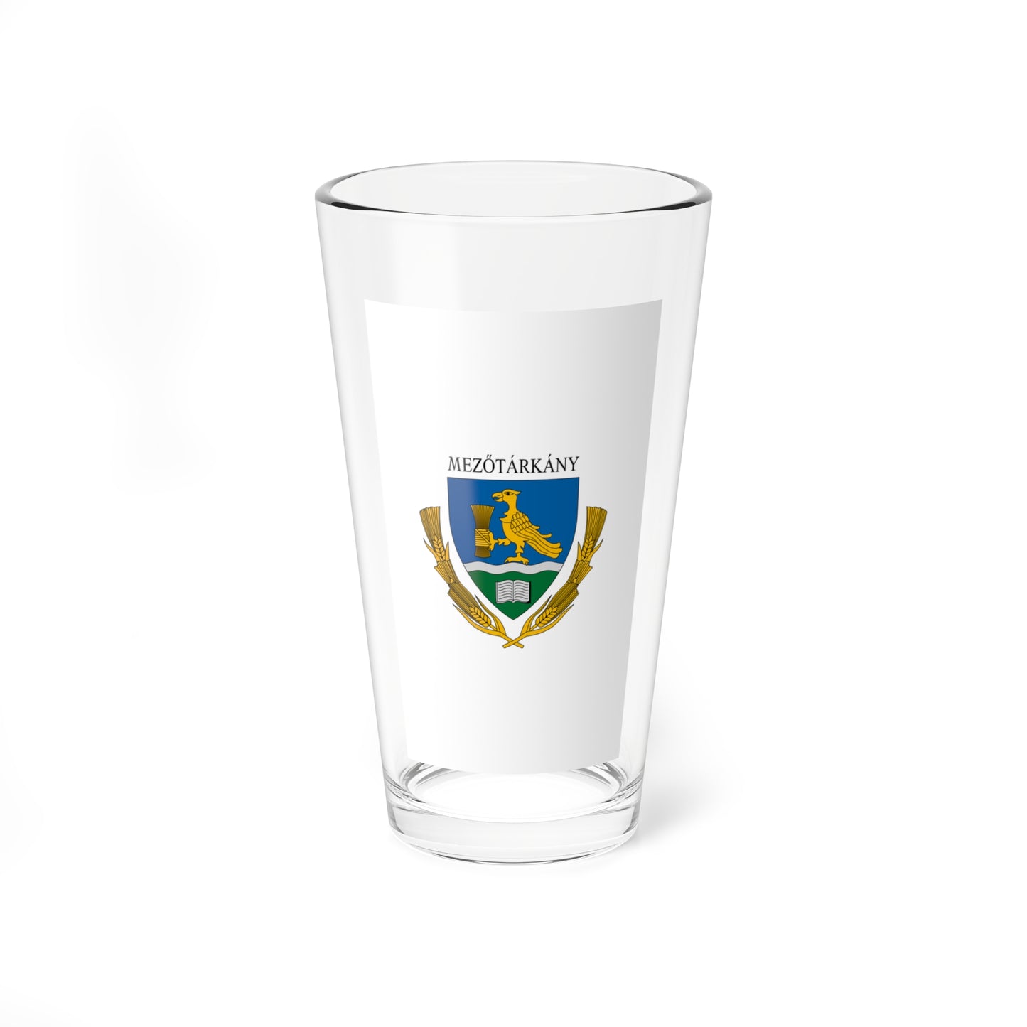 Flag of Mezotarkany (Hungary) Pint Glass 16oz
