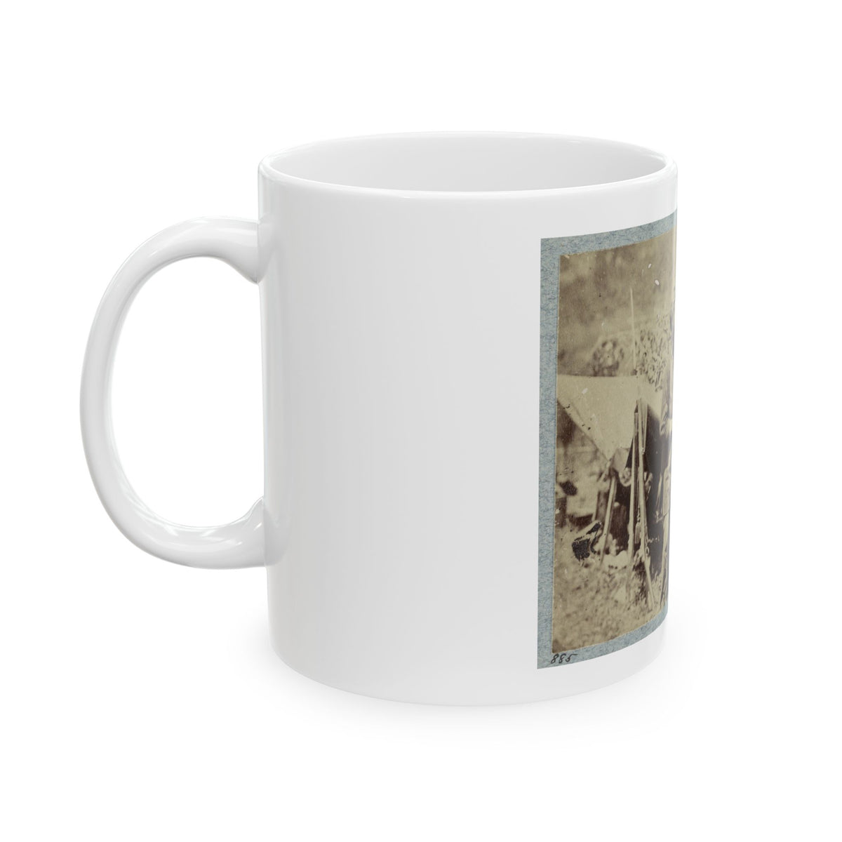 2d Rhode Island Infantry 009 (U.S. Civil War) White Coffee Mug