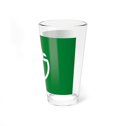 Flag of Sodegaura Chiba (Japan) Pint Glass 16oz