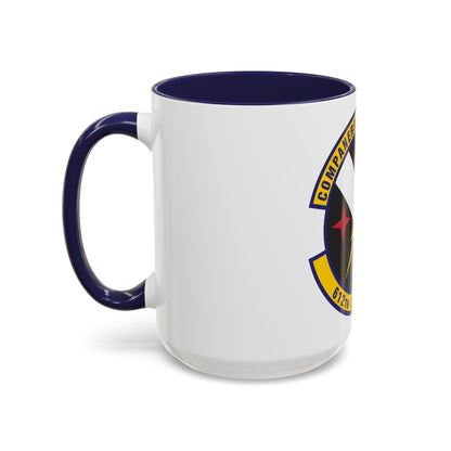 612th Support Squadron (U.S. Air Force) Accent Coffee Mug