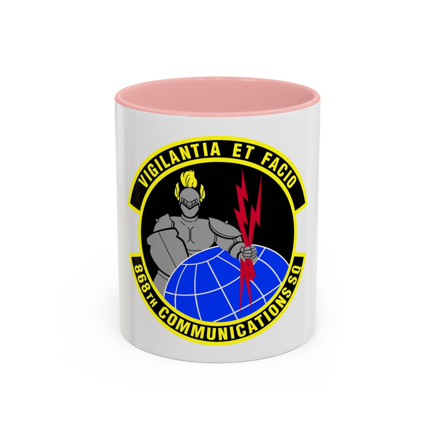 868th Communications Squadron (U.S. Air Force) Accent Coffee Mug