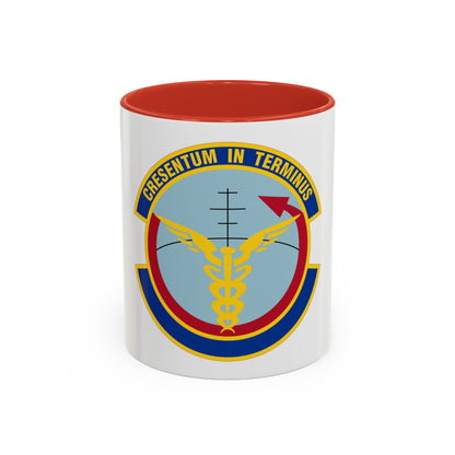 412 Operational Medical Readiness Squadron AFMC (U.S. Air Force) Accent Coffee Mug