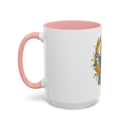 Coat of arms of the Kingdom of Galicia and Lodomeria - Accent Coffee Mug