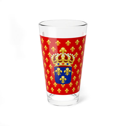 Naval Flag of the Kingdom of France Merchant Ensign (France) Pint Glass 16oz