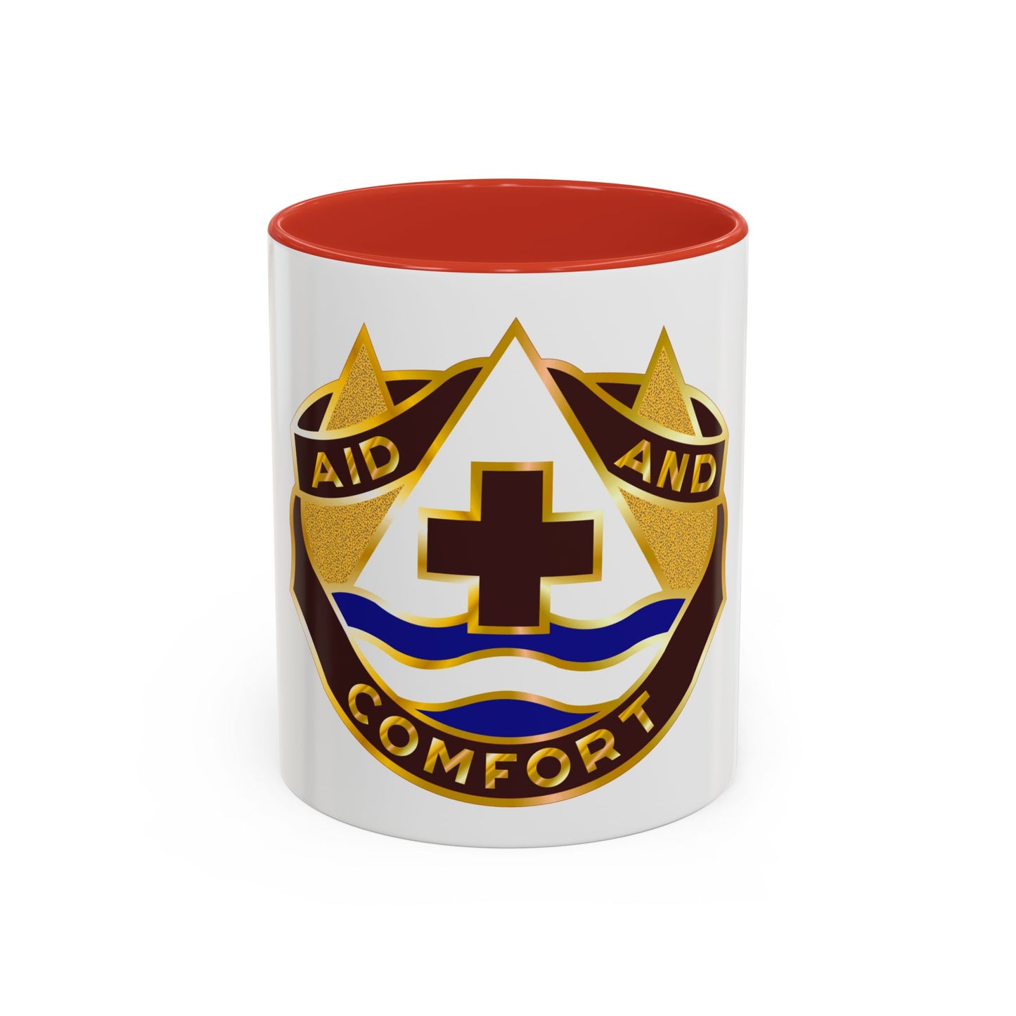 82 Field Hospital (U.S. Army) Accent Coffee Mug