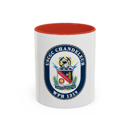 USCGC Chandeleur WPB 1319 (U.S. Coast Guard) Accent Coffee Mug