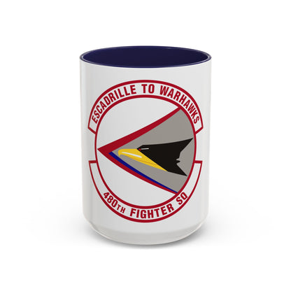 480th Fighter Squadron (U.S. Air Force) Accent Coffee Mug