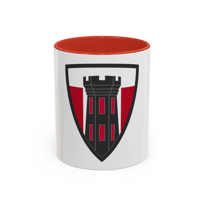 176 Engineer Brigade (U.S. Army) Accent Coffee Mug