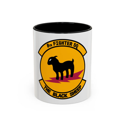 8th Fighter Squadron (U.S. Air Force) Accent Coffee Mug