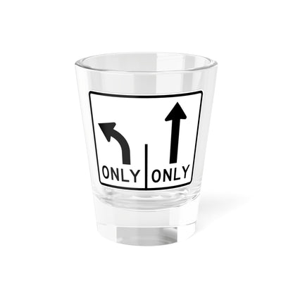 MUTCD-MI R3-8c (Michigan) (Road Sign) Shot Glass 1.5oz