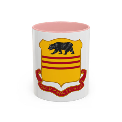 308 Cavalry Regiment (U.S. Army) Accent Coffee Mug