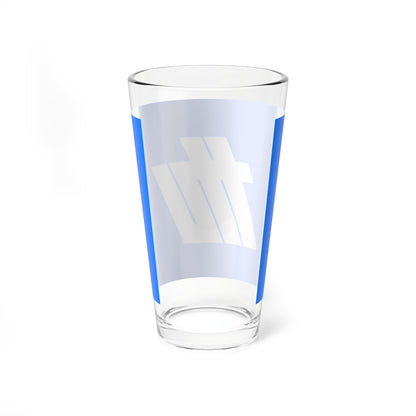 Flag of Kujukuri Chiba (Japan) Pint Glass 16oz