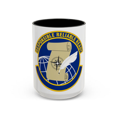 764 Enterprise Sourcing Squadron AFMC (U.S. Air Force) Accent Coffee Mug