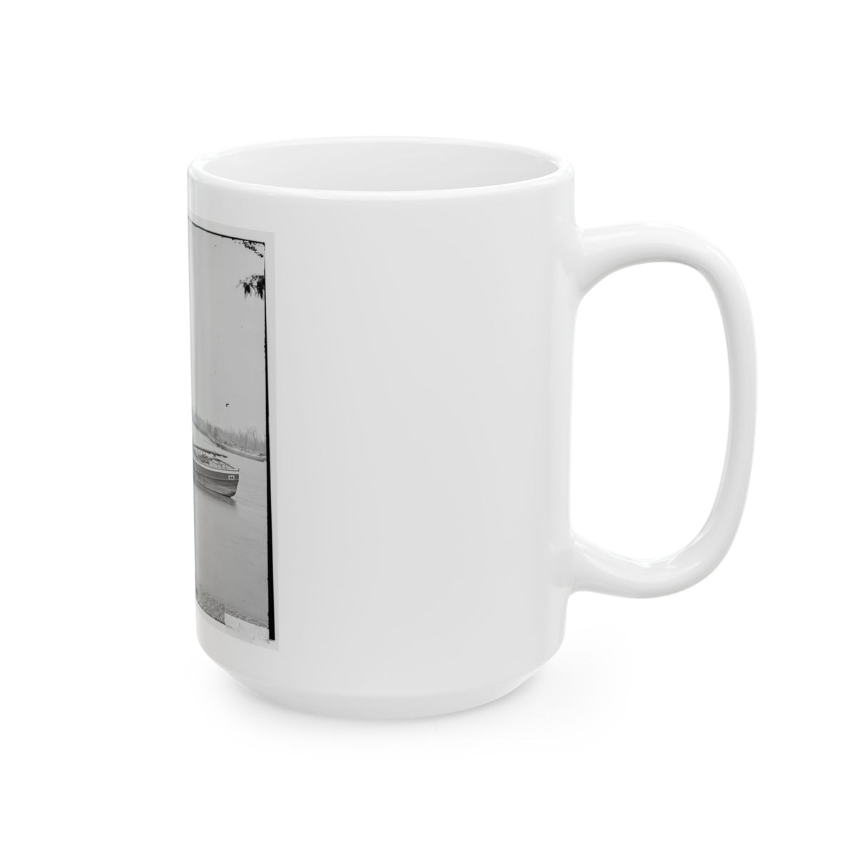 James River, Va. Schooners Sunk To Obstruct Passage (U.S. Civil War) White Coffee Mug