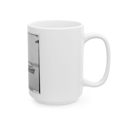 James River, Va. Schooners Sunk To Obstruct Passage (U.S. Civil War) White Coffee Mug