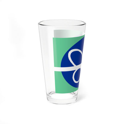 Flag of Springfield Virginia (United States) Pint Glass 16oz