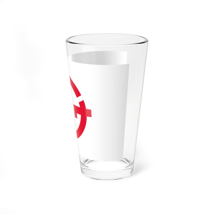 Flag of Izena Okinawa (Japan) Pint Glass 16oz