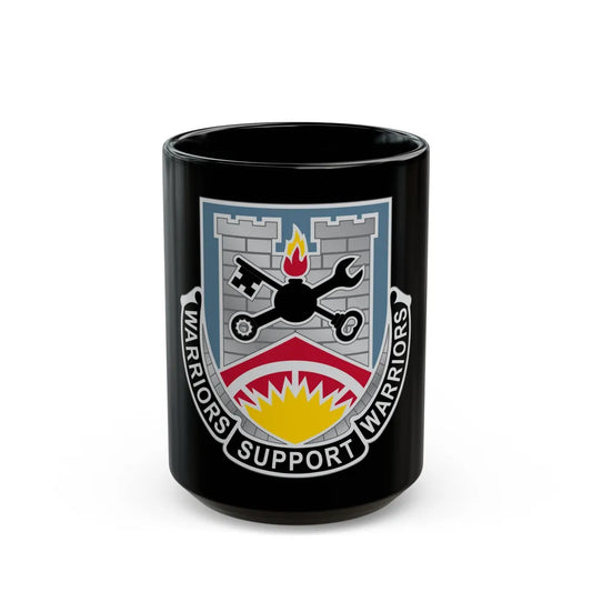 142d Engineer Battalion North Dakota National Guard (U.S. Army) Black Coffee Mug-15oz-Go Mug Yourself