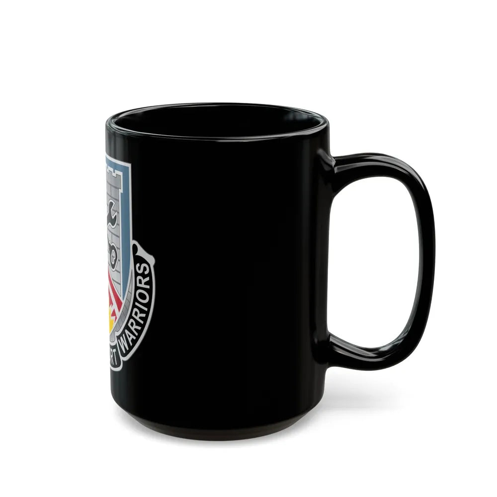 142d Engineer Battalion North Dakota National Guard (U.S. Army) Black Coffee Mug-Go Mug Yourself