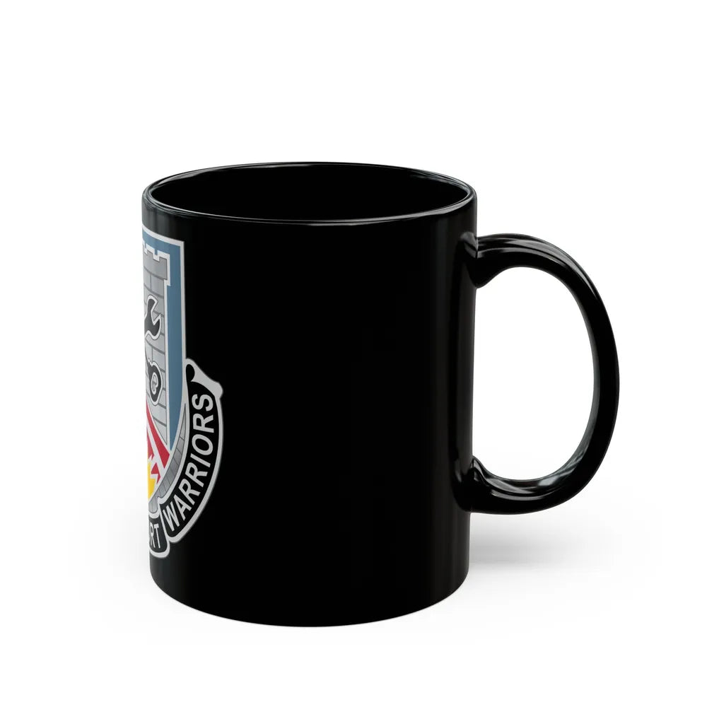 142d Engineer Battalion North Dakota National Guard (U.S. Army) Black Coffee Mug-Go Mug Yourself