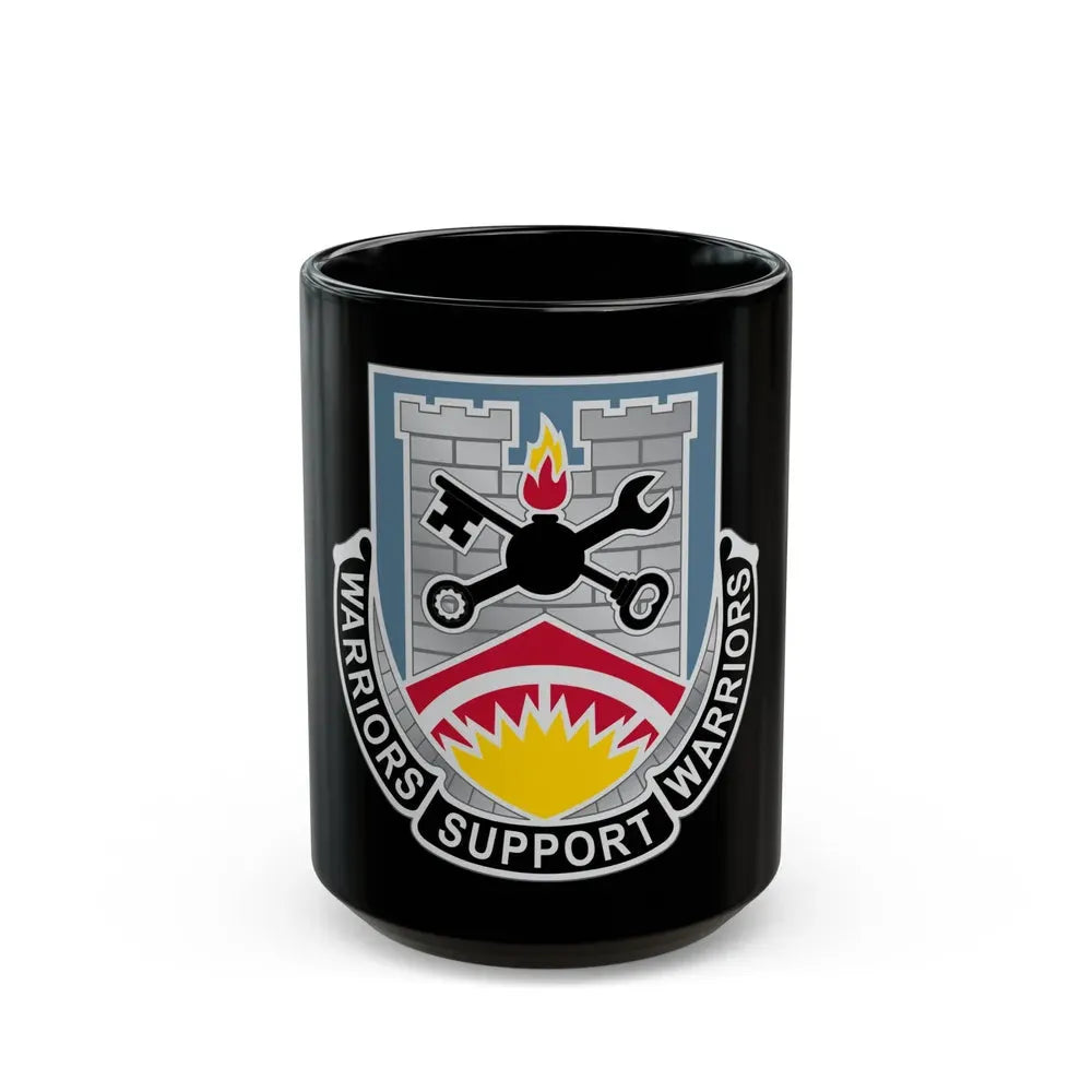142d Engineer Battalion North Dakota National Guard (U.S. Army) Black Coffee Mug 15oz - Go Mug Yourself