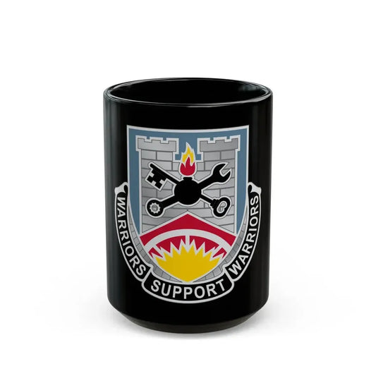 142d Engineer Battalion North Dakota National Guard (U.S. Army) Black Coffee Mug 15oz - Go Mug Yourself