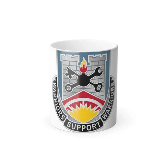 142d Engineer Battalion North Dakota National Guard (U.S. Army) Color Changing Coffee Mug 11oz - Go Mug Yourself