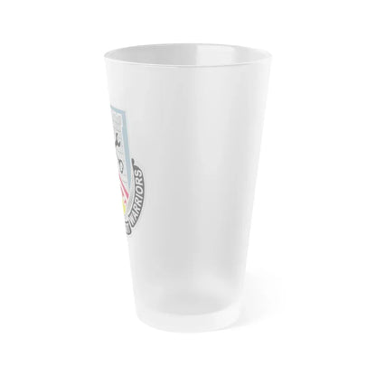 142d Engineer Battalion North Dakota National Guard (U.S. Army) Frosted Pint Glass 16oz - Go Mug Yourself