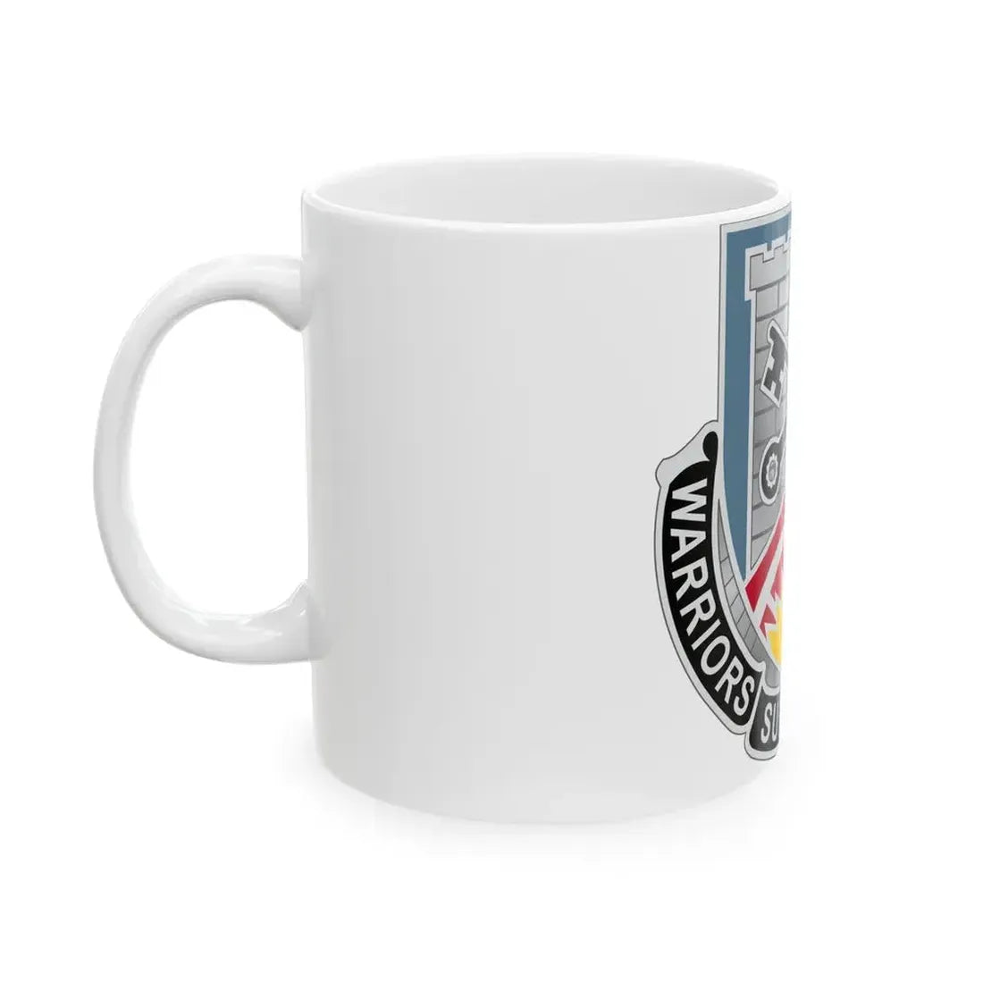 142d Engineer Battalion North Dakota National Guard (U.S. Army) White Coffee Mug - Go Mug Yourself