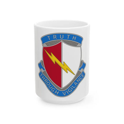 142nd Battlefield Surveillance Brigade 2 (U.S. Army) White Coffee Mug-15oz-Go Mug Yourself