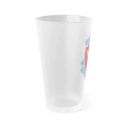 142nd Battlefield Surveillance Brigade 2 (U.S. Army) Frosted Pint Glass 16oz - Go Mug Yourself